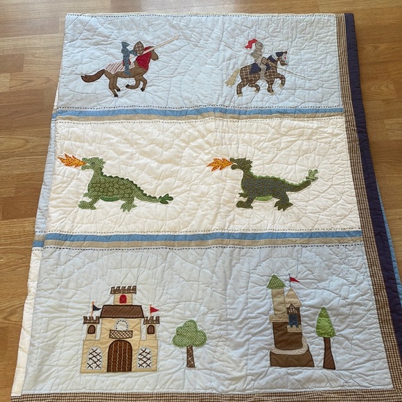 Pottery Barn Kids Other Pottery Barn Kids Kids Twin Castleknight